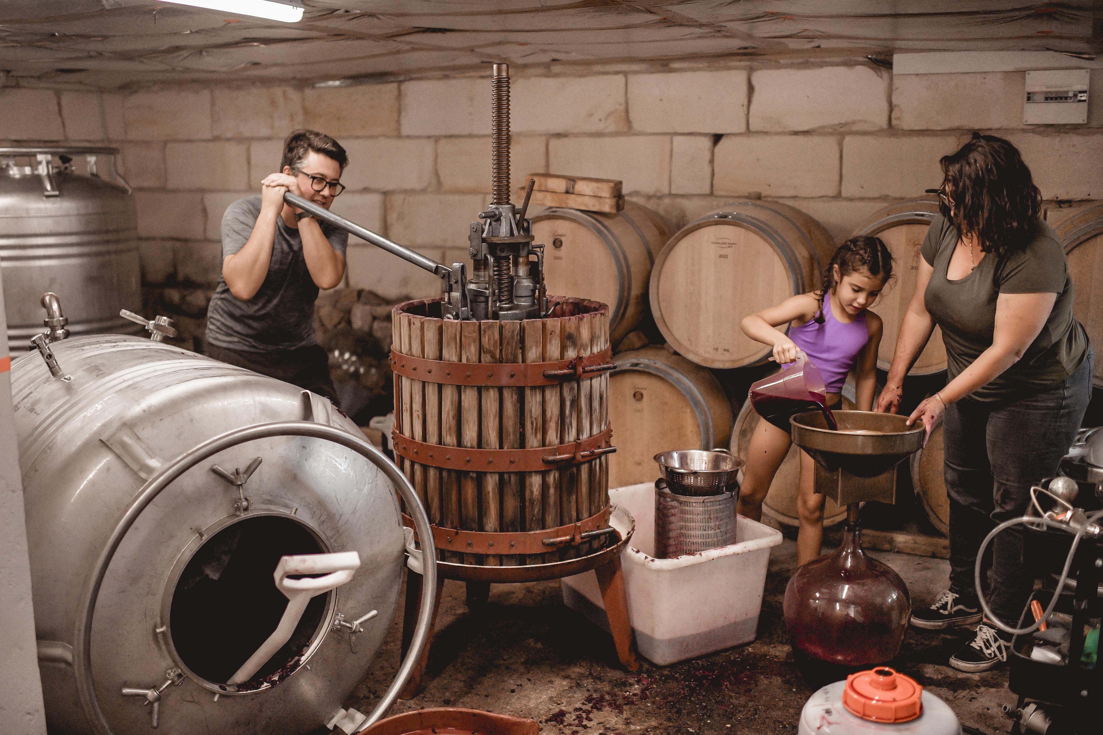 A small winery for a big wine.